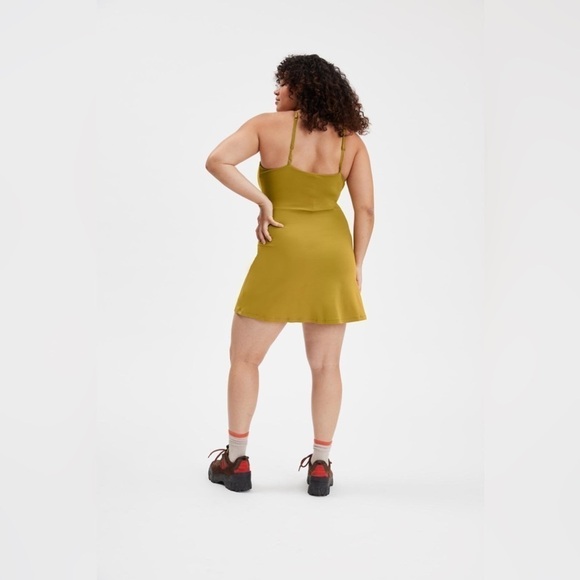 GIRLFRIEND COLLECTIVE Naomie Workout Dress In Saturn - Picture 2 of 9